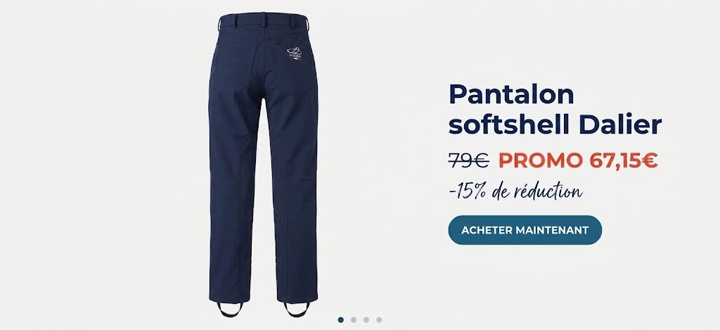 Pantalon softshell Dalier